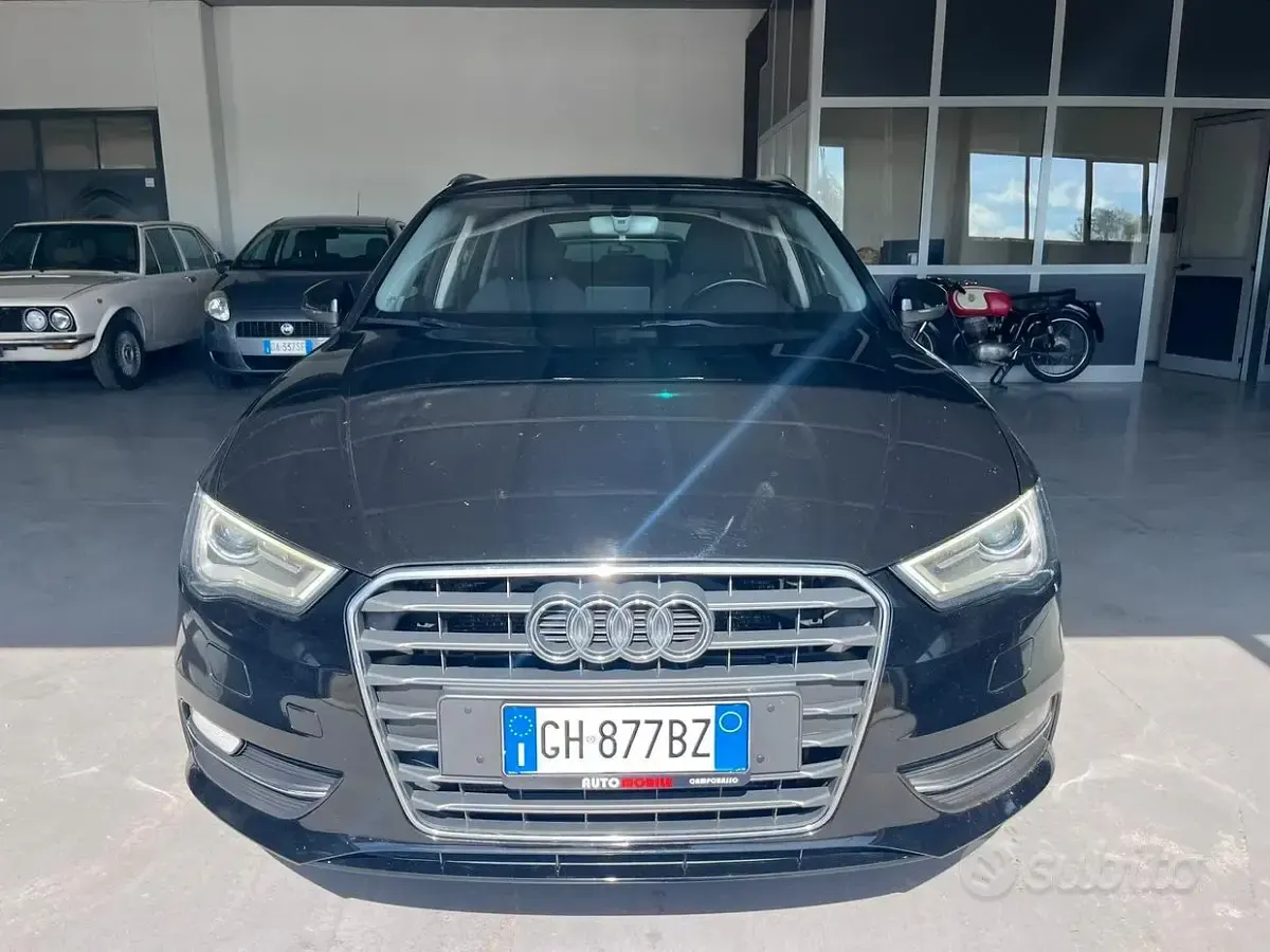 Usata Audi A3 Ambition 110 CV (80 kW) 2016 Nero Berlina
