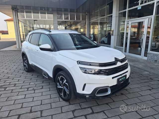 Natural white Usata 2022 Citroën C5 Aircross Shine SUV | 20.990 € (Buon prezzo) - Immagine 1/4