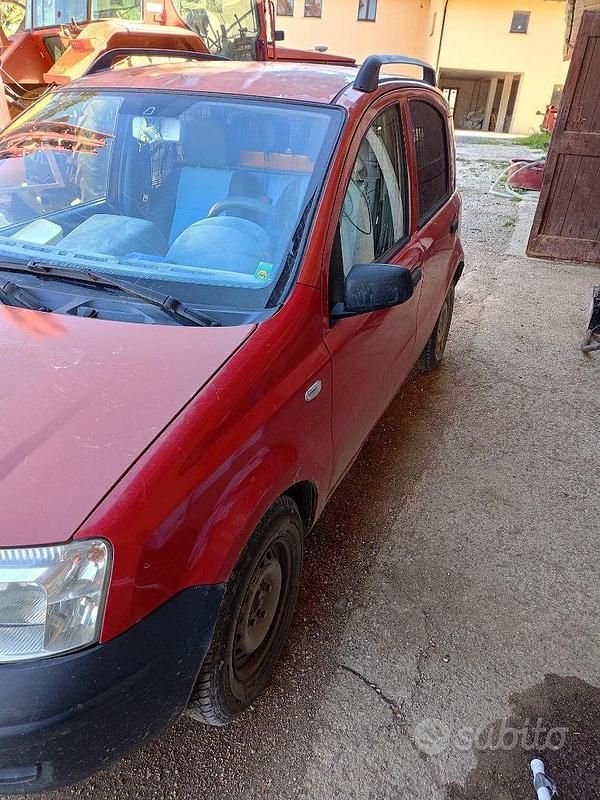 Usata Fiat Panda 69 CV (50 kW) 2008 Rosso Utilitaria