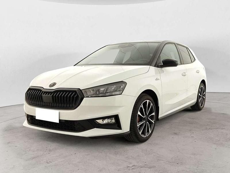 Bianca tetto nero Usata 2024 Skoda Fabia Monte Carlo Utilitaria | 16.900 € (Buon prezzo) - Immagine 1/4