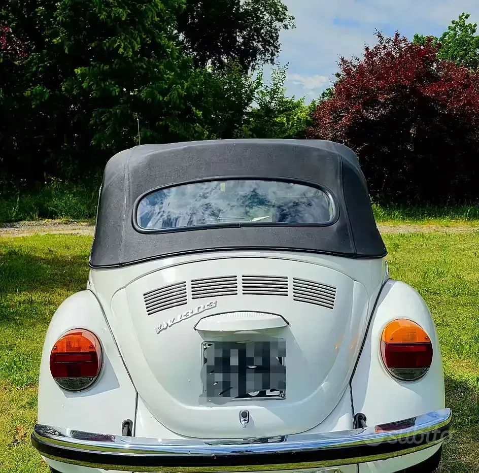 Usata VW Käfer 1970 Bianco Cabrio