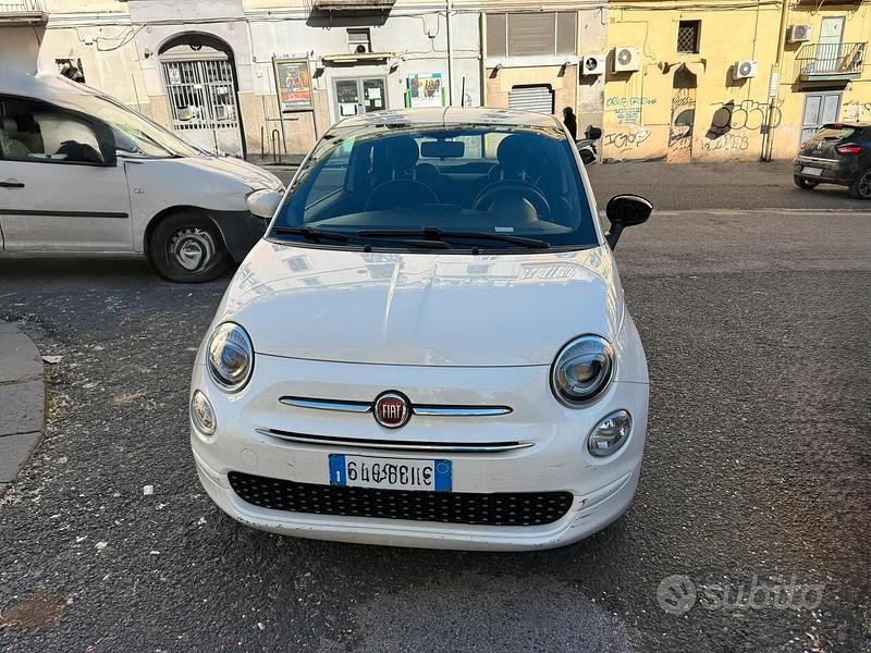 Usata Fiat 500 Lounge 69 CV (50 kW) 2020 Bianco Utilitaria