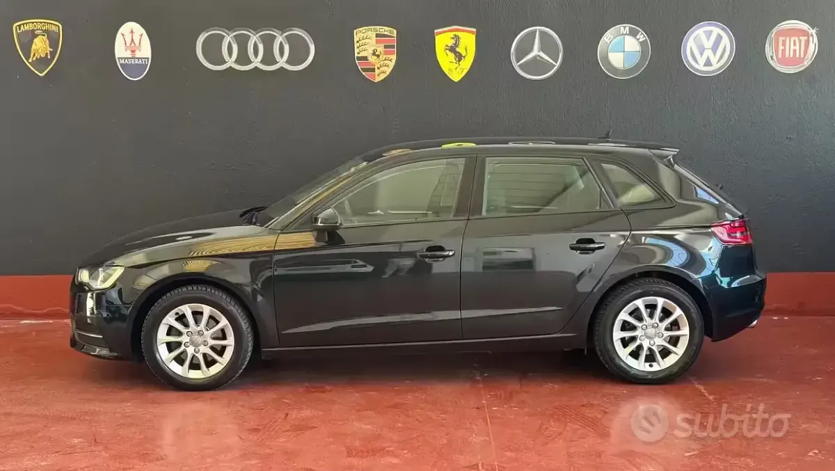 Occasion Audi A3 Ambition 105 PK (77 kW) 2013 Zwart Sedan