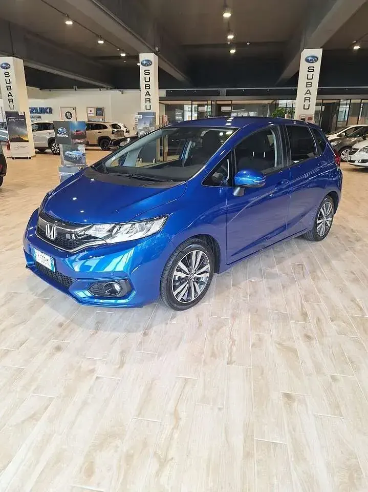 Usata Honda Jazz Elegance 102 CV (75 kW) 2020 Blu/azzurro Utilitaria