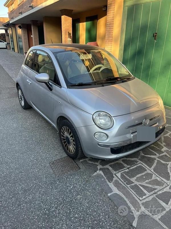 Usata Fiat 500 69 CV (50 kW) 2009 Grigio Cabrio