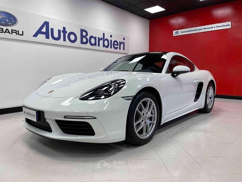Bianco Usata 2021 Porsche 718 Cayman Coupé | 72.900 € (Cara) - Immagine 1/4