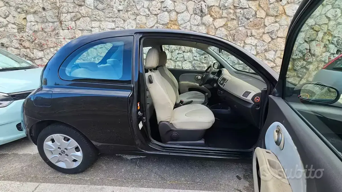 Usata Nissan Micra 86 CV (63 kW) 2008 Nero Berlina