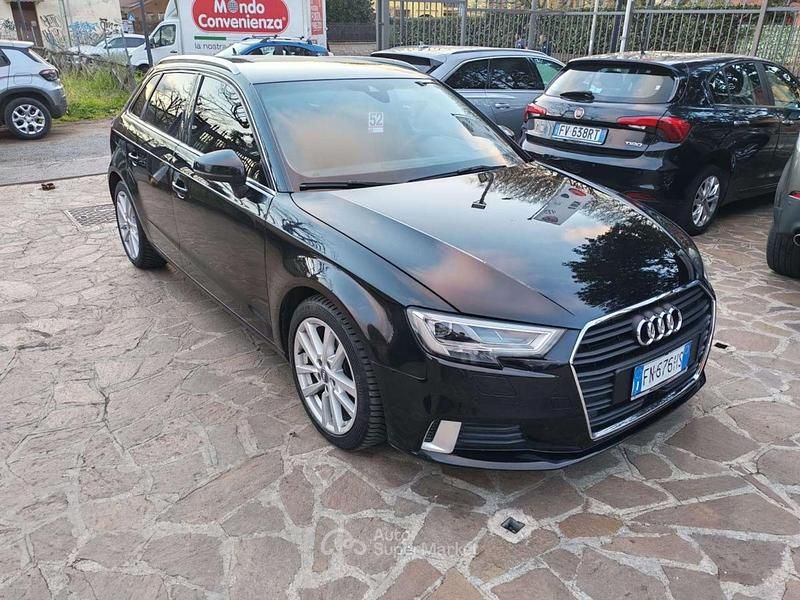 Usata Audi A3 Sport 151 CV (111 kW) 2017 Nero Berlina