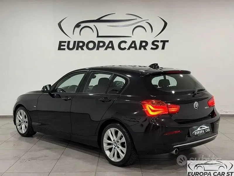 Usata BMW 116 Efficient Dynamics 116 CV (85 kW) 2017 Nero Utilitaria