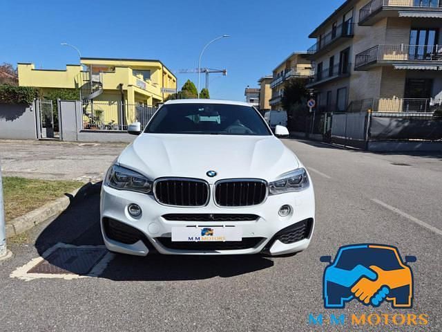 Usata BMW X6 M Sport 258 CV (189 kW) 2017 Bianco SUV