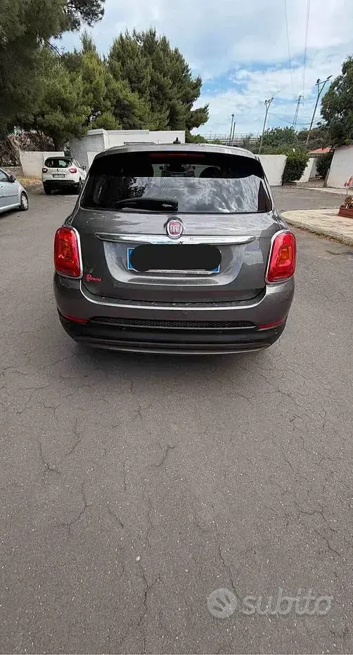 Usata Fiat 500X Lounge 120 CV (88 kW) 2017 Marrone SUV