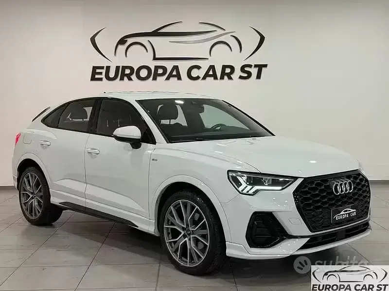 Usata Audi Q3 Sportback S-Line 150 CV (110 kW) 2020 Bianco SUV