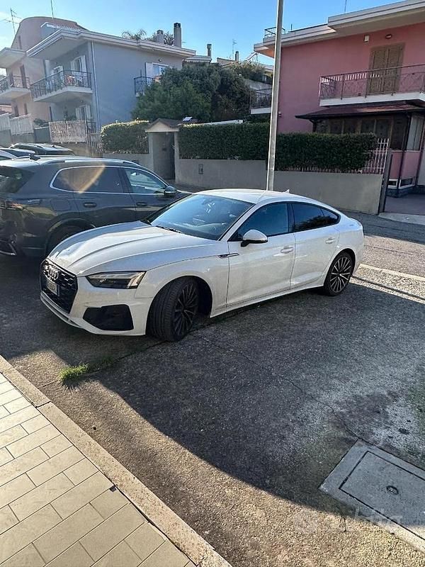 Usata Audi A5 S-Line 2020 Bianco Coupé