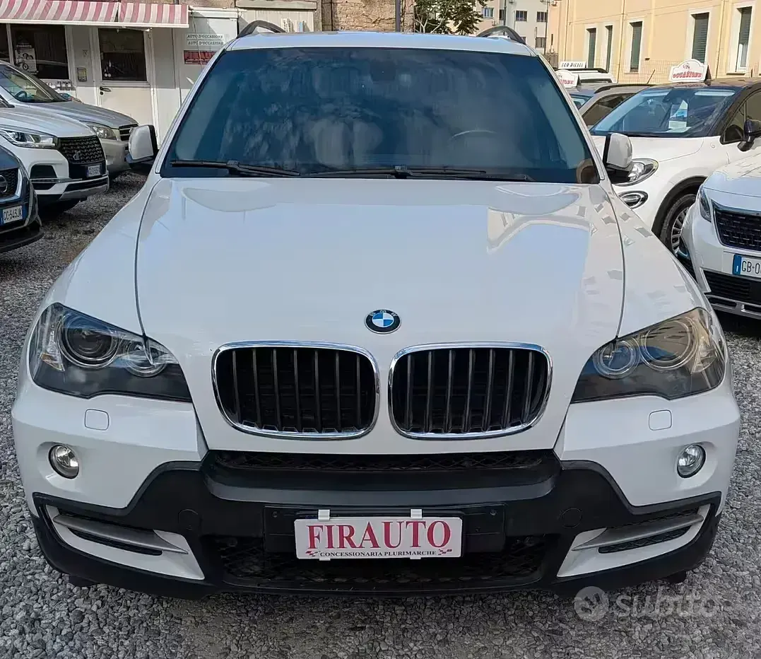 Usata BMW X5 235 CV (172 kW) 2008 Bianco SUV