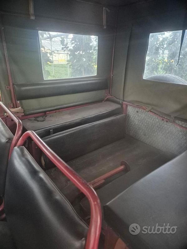 Usata Fiat Campagnola 1987 Rosso Berlina