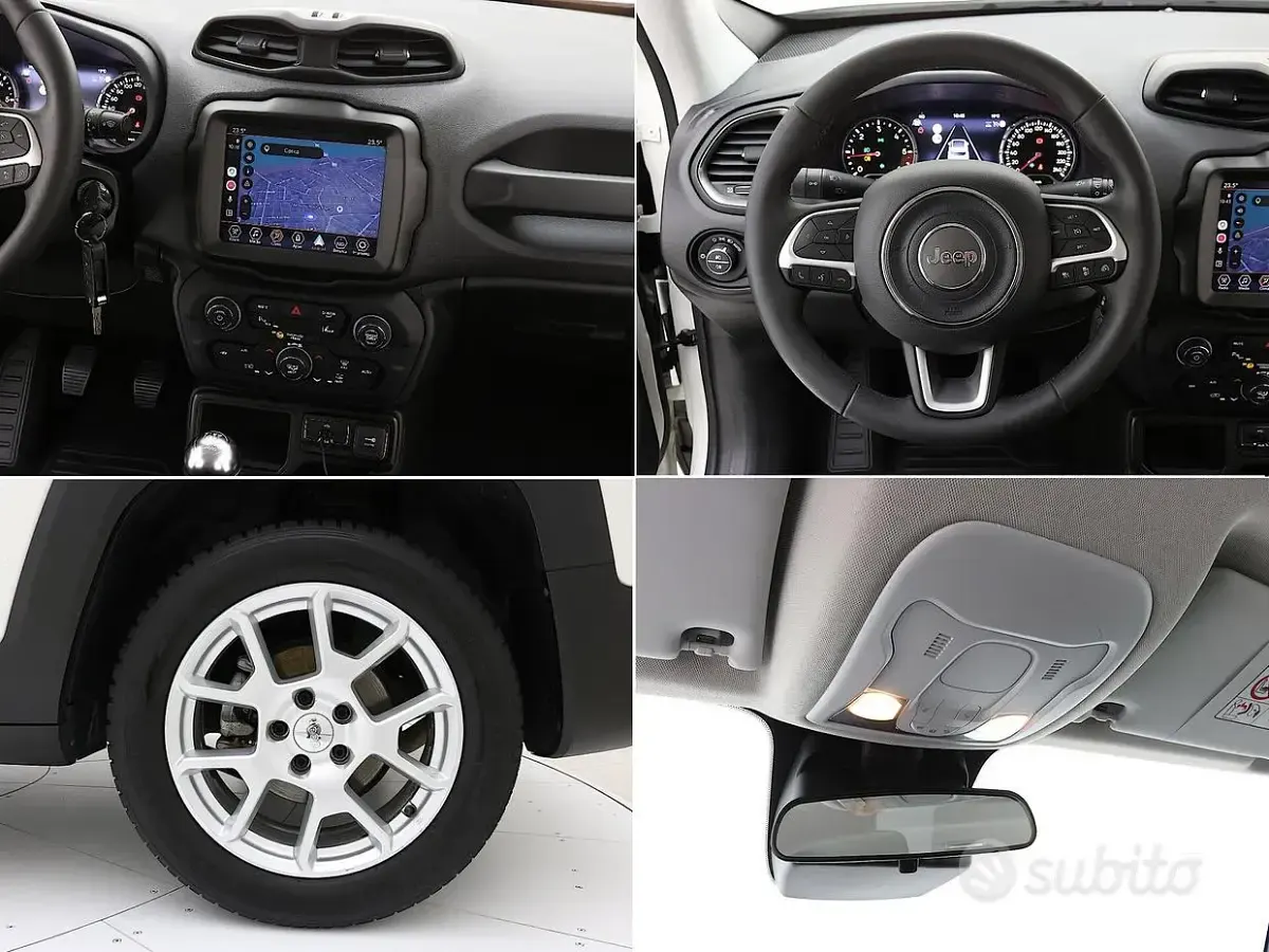 Usata Jeep Renegade Limited 131 CV (96 kW) 2023 Bianco SUV