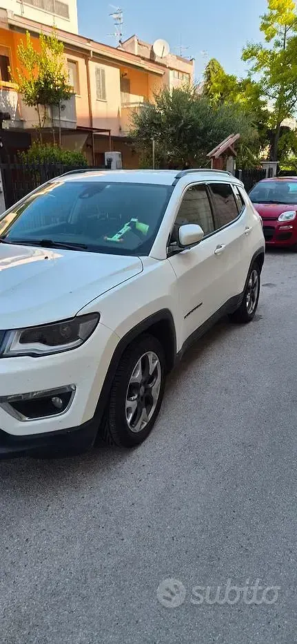 Usata Jeep Compass 120 CV (88 kW) 2019 Bianco SUV
