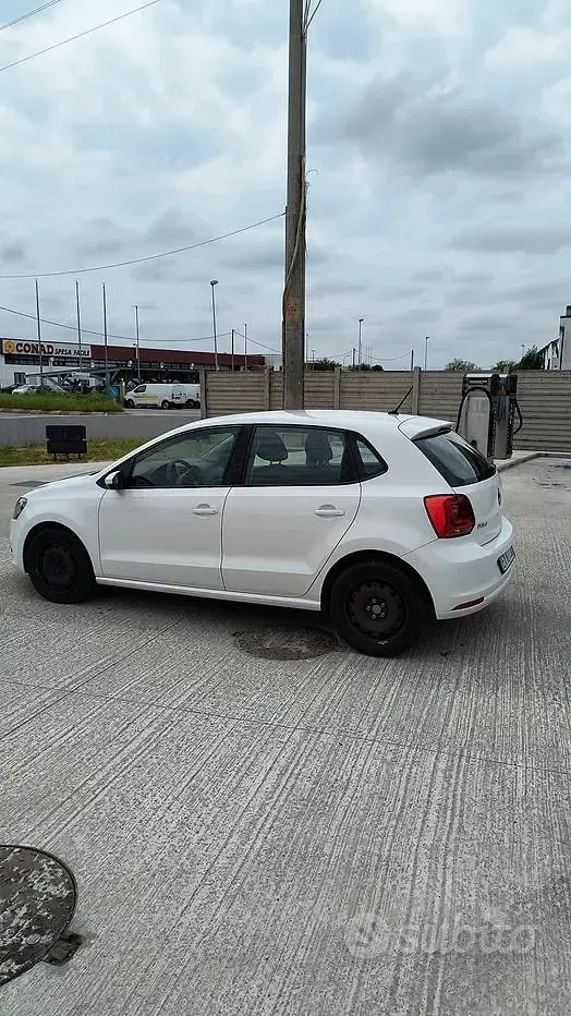 Usata VW Polo 75 CV (55 kW) 2015 Bianco Berlina