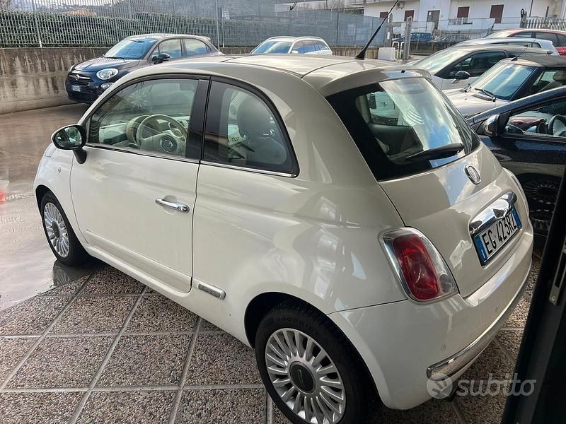 Usata Fiat 500 Lounge 69 CV (50 kW) 2011 Nero Berlina