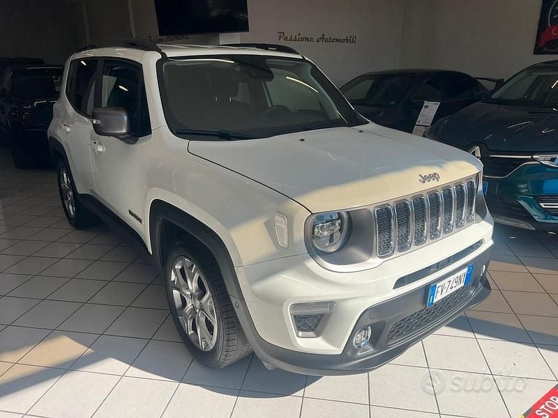 Usata Jeep Renegade Limited 150 CV (110 kW) 2018 Bianco SUV