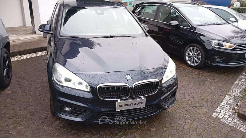 Usata BMW 216 116 CV (85 kW) 2016 Blu metallizzato Monovolume