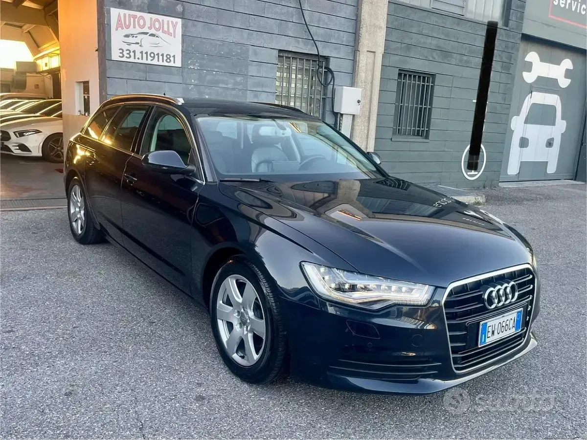 Usata Audi A6 Advanced 190 CV (139 kW) 2014 Blu Station wagon