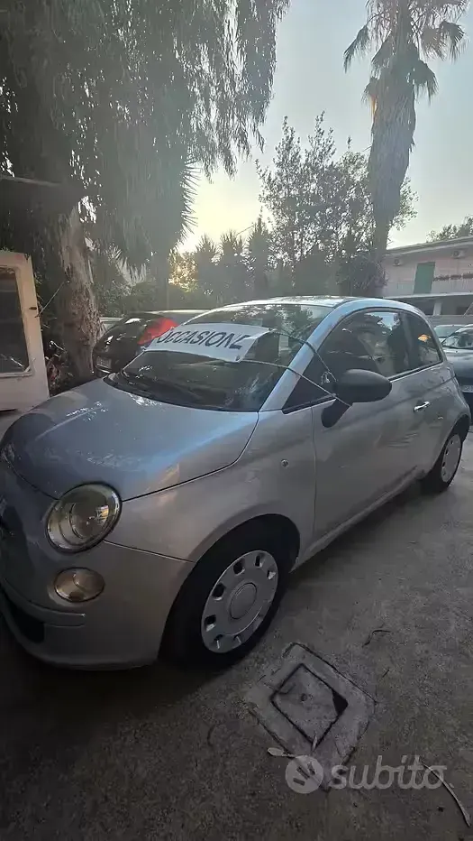 Usata Fiat 500 75 CV (55 kW) 2009 Grigio Cabrio