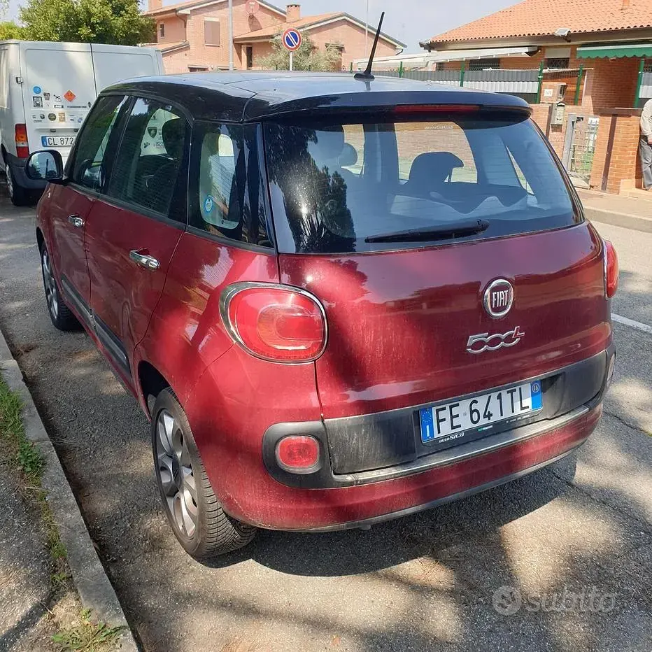 Usata Fiat 500L 85 CV (62 kW) 2016 Rosso Monovolume