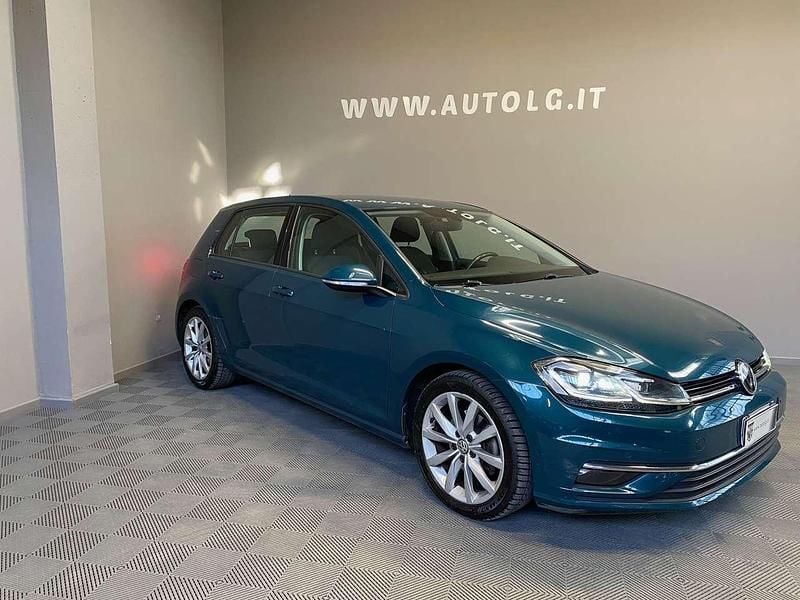 Usata VW Golf VII Executive 125 CV (91 kW) 2018 Blu/azzurro Berlina