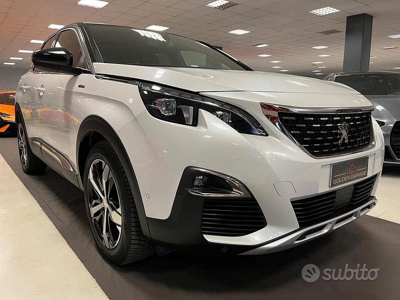 Usata Peugeot 3008 GT-line 131 CV (96 kW) 2019 Bianco Station wagon