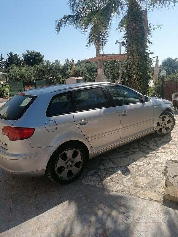 Usata Audi A3 143 CV (105 kW) 2007 Grigio Utilitaria
