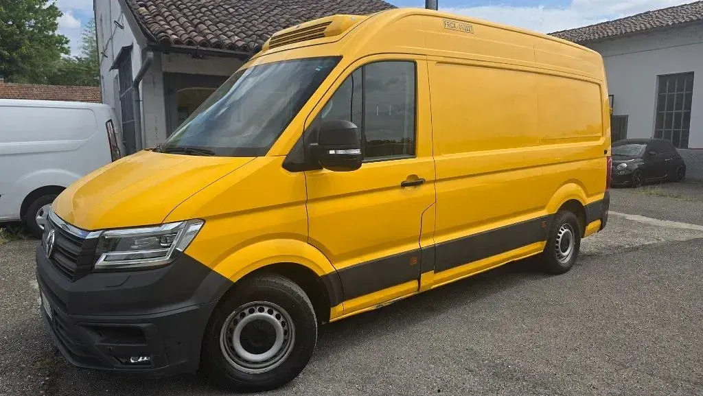 Usata VW e-Crafter 100 kW (136 CV) 2021 Giallo / pastello Furgone
