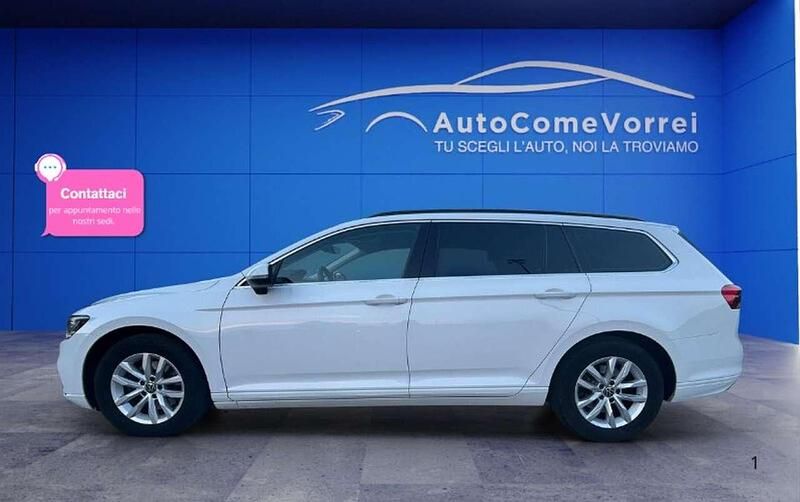 Usata VW Passat Business 150 CV (110 kW) 2020 Bianco Station wagon