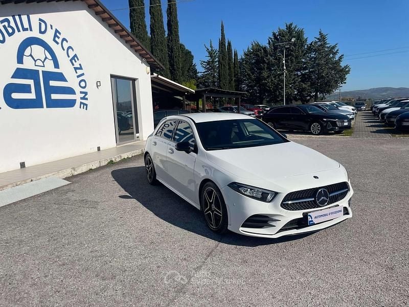 Usata Mercedes A200 Premium 150 CV (110 kW) 2019 Bianco Berlina