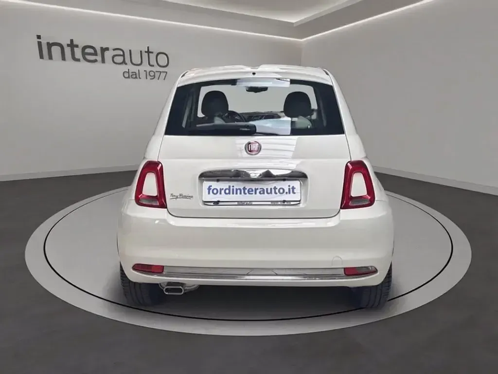 Usata Fiat 500 Lounge 69 CV (50 kW) 2019 Bianco Utilitaria
