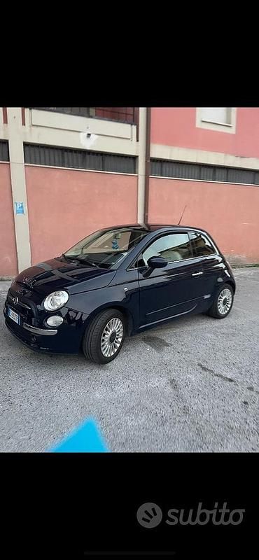 Usata Fiat 500 69 CV (50 kW) 2009 Blu Utilitaria