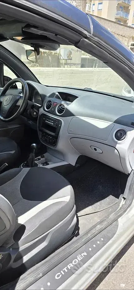 Usata Citroën C3 68 CV (50 kW) 2005 Grigio Cabrio