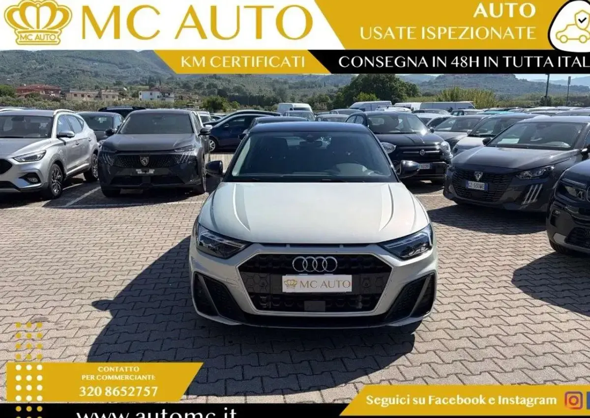 Usata Audi A1 S-Line 110 CV (80 kW) 2023 Bianco SUV