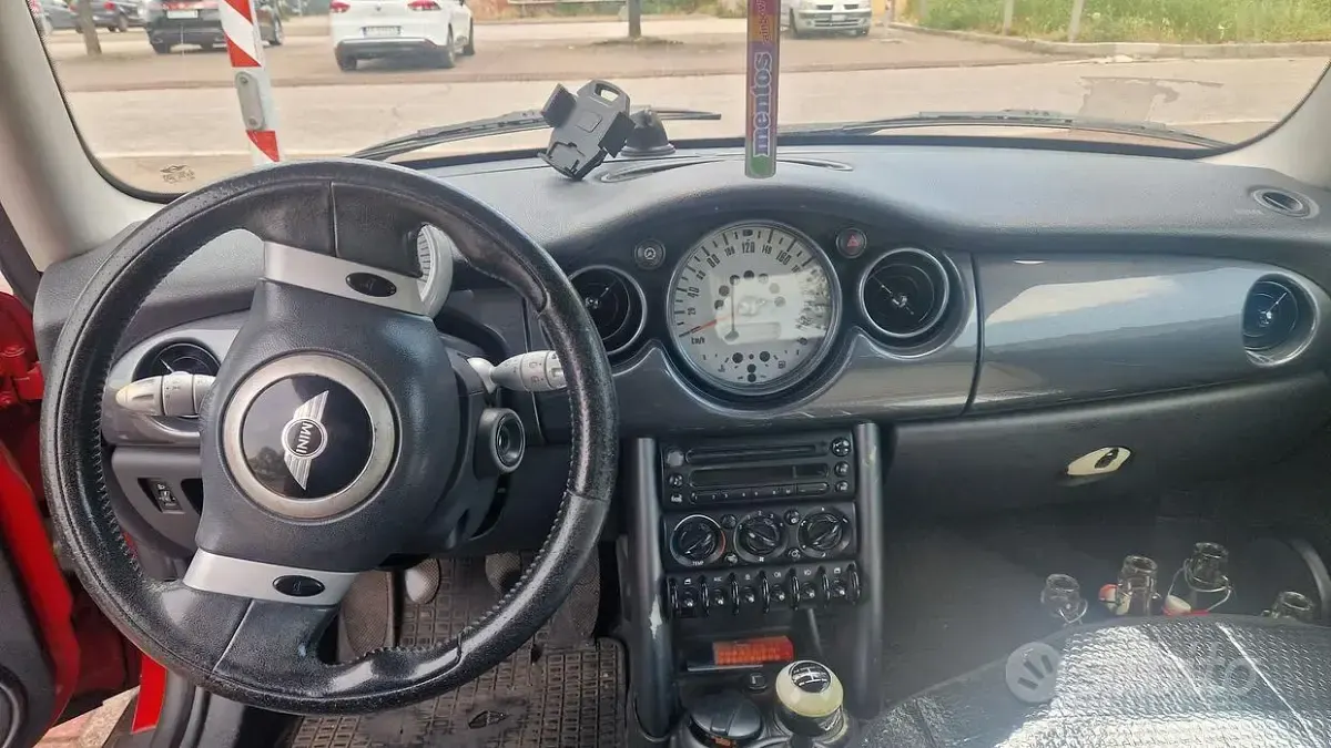 Usata Mini Cooper 116 CV (85 kW) 2005 Rosso Utilitaria
