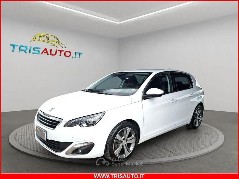 Usata Peugeot 308 Allure 121 CV (88 kW) 2017 Bianco Berlina