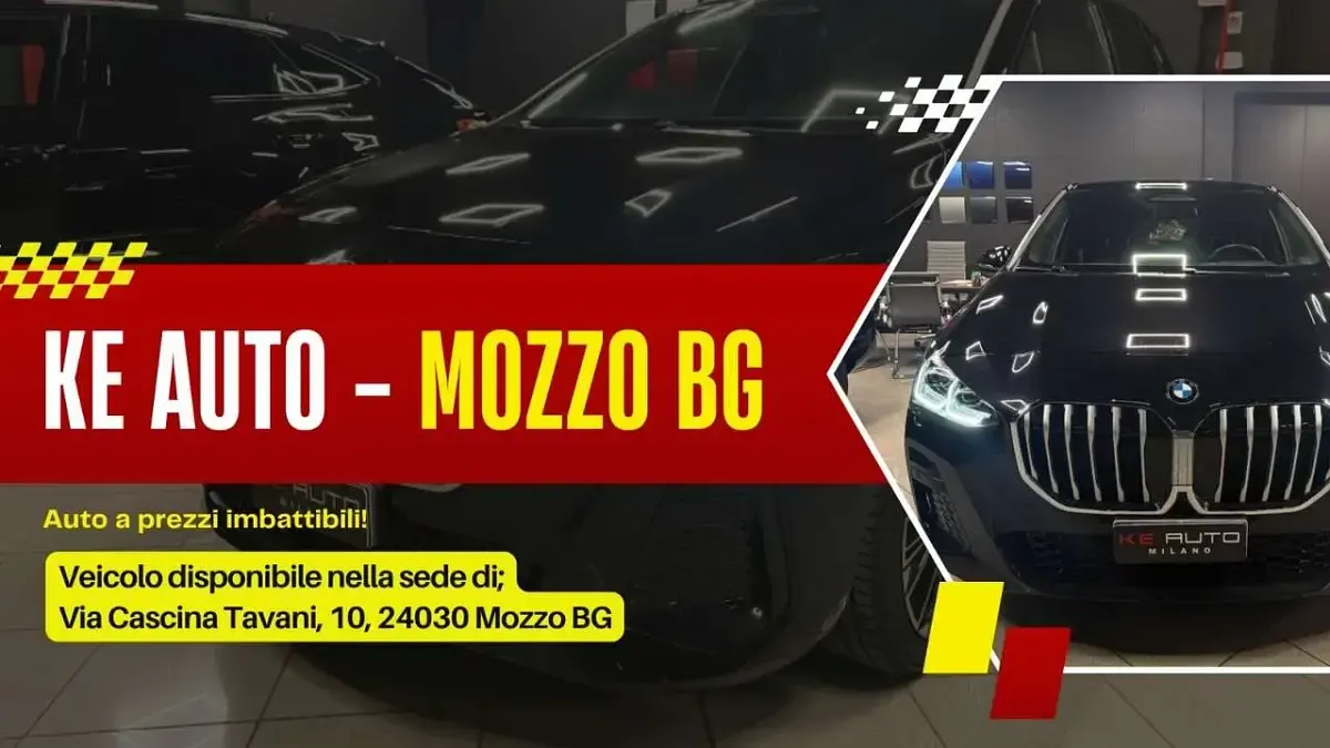 Usata BMW 218 Active Tourer M Sport 150 CV (110 kW) 2025 Nero Monovolume