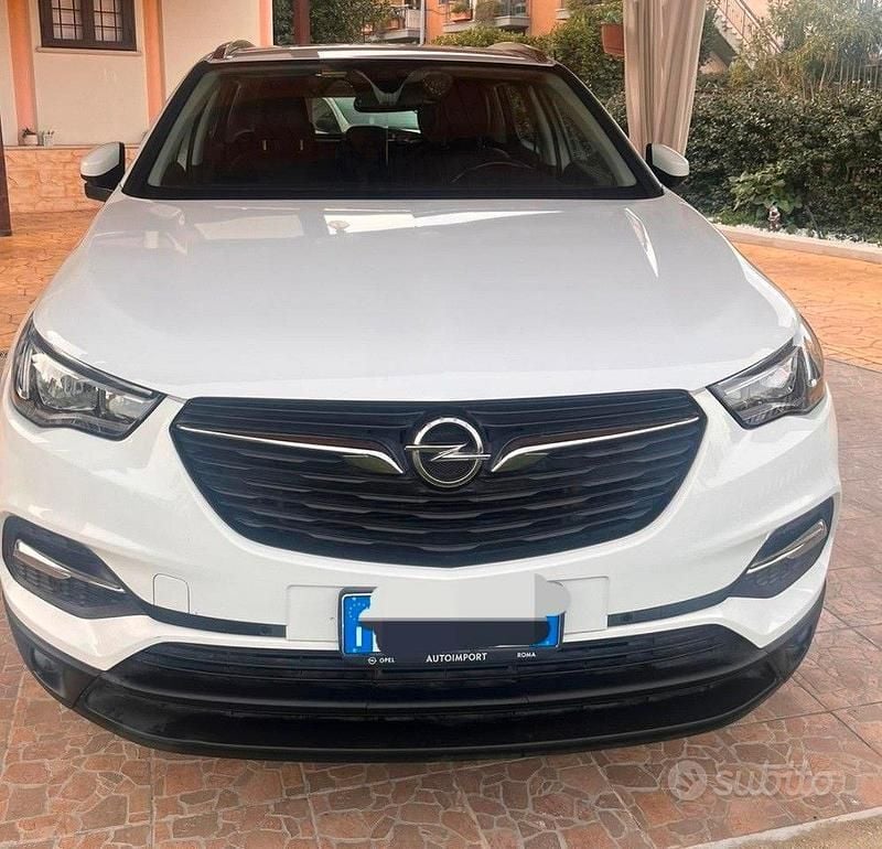Usata Opel Grandland X 130 CV (95 kW) 2019 Bianco SUV