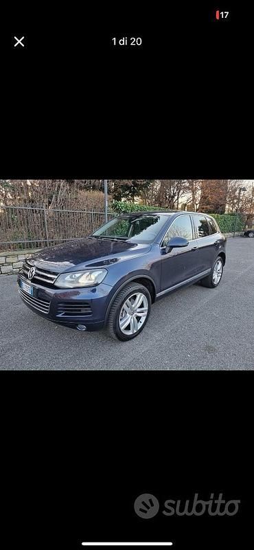 Blu Usata 2011 VW Touareg SUV | 11.999 € (Cara) - Immagine 1/4
