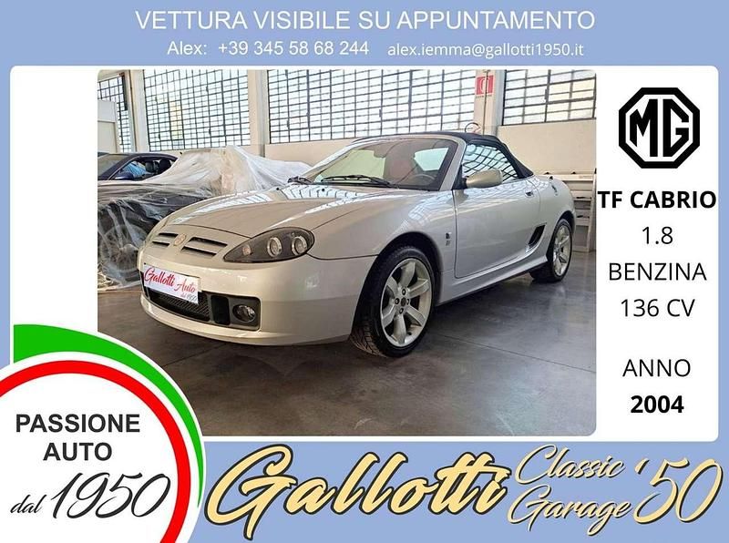 Usata MG TF 136 CV (100 kW) 2004 Grigio Cabrio