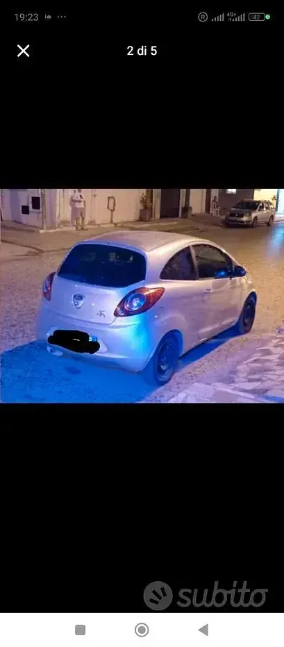 Usata Ford Ka 69 CV (50 kW) 2008 Grigio Utilitaria