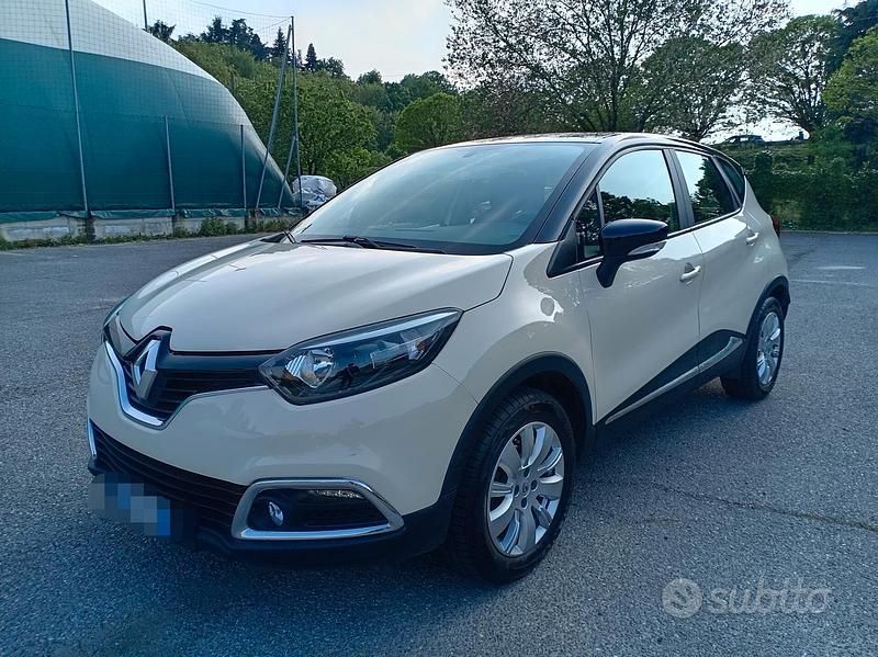 Usata Renault Captur 90 CV (66 kW) 2014 Bianco SUV