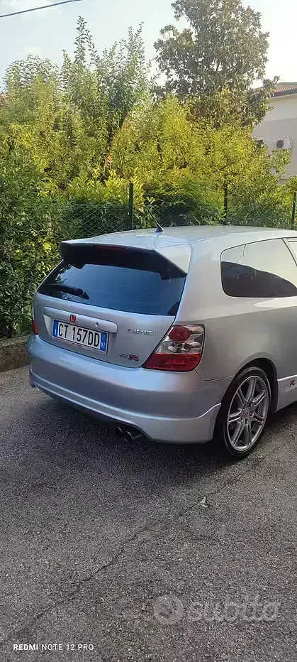 Usata Honda Civic Type R 200 CV (147 kW) 2005 Grigio Berlina