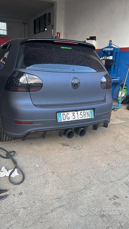 Usata VW Golf V GTI 200 CV (147 kW) 2007 Blu Berlina