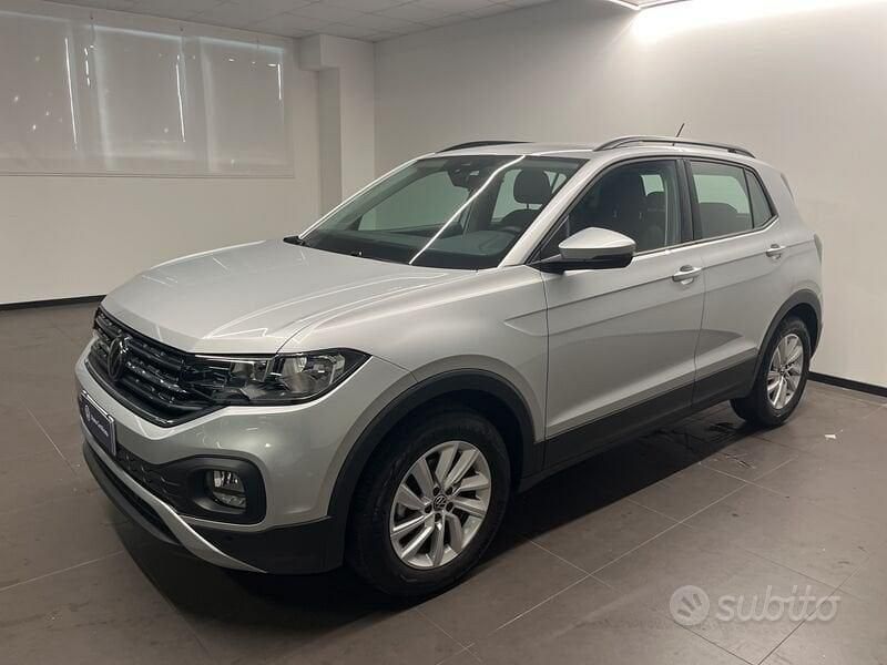 Argento Usata 2023 VW T-Cross Style SUV | 22.900 € (Buon prezzo) - Immagine 1/4