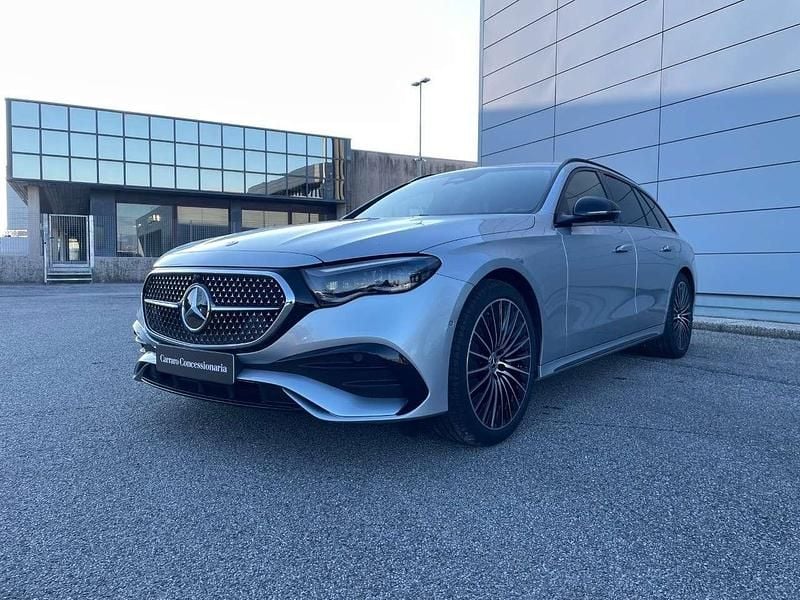 Nuova Mercedes E220 197 CV (144 kW) 2025 Argento hightech Station wagon